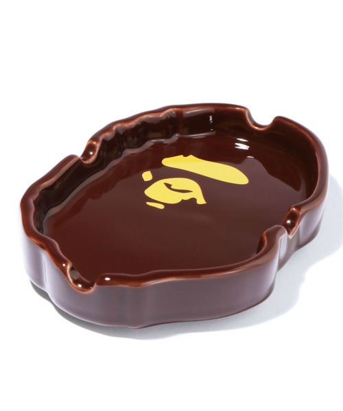 美中古品 陶器 APE BAPE エイプ トレイ トレー 灰皿？ 美中古品 陶器 APE BAPE エイプ トレイ トレー 灰皿？ 小物