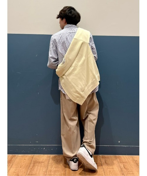 BACK NUMBER(バックナンバー)の「【BACK NUMBER】ピンオックスストライプシャツ(シャツ/ブラウス・メンズ・ホワイト×ブルー/ホワイト×ブラック・S/M/L/XL)」の14枚目の写真