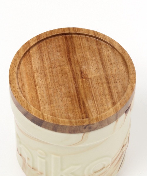 niko and...（ニコアンド）の「オリジナルニコロゴキャニスターM/325ml（キッチンツール・レディース・その他1/ブラウン・0）」の7枚目の写真