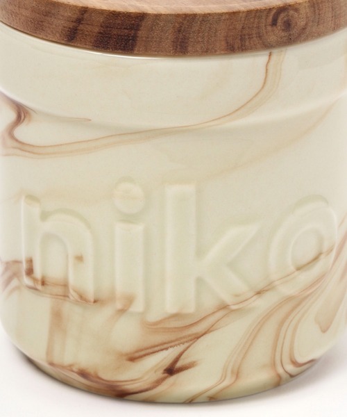 niko and...（ニコアンド）の「オリジナルニコロゴキャニスターM/325ml（キッチンツール・レディース・その他1/ブラウン・0）」の9枚目の写真