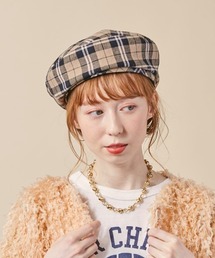 kaorinomori（カオリノモリ）の「kaorinomori アローベレー（ハンチング/ベレー帽）」