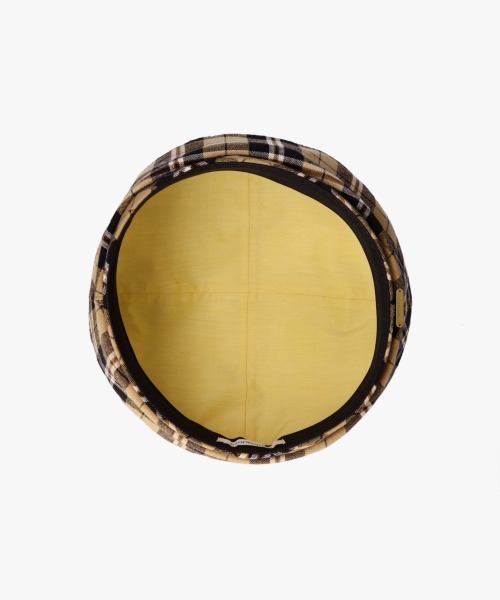 kaorinomori（カオリノモリ）の「kaorinomori アローベレー（ハンチング/ベレー帽・レディース・ネイビー/ベージュ・57cm）」の10枚目の写真