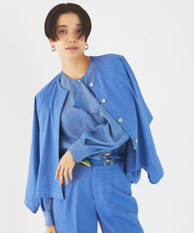 qualite | 《セットアップ対応》デニムライクフォルムシャツ(シャツ/ブラウス)