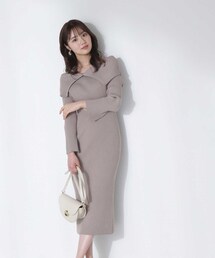 PROPORTION BODY DRESSING | 前後2WAYセーラーカラーニットワンピース / 1213140304(ワンピース)