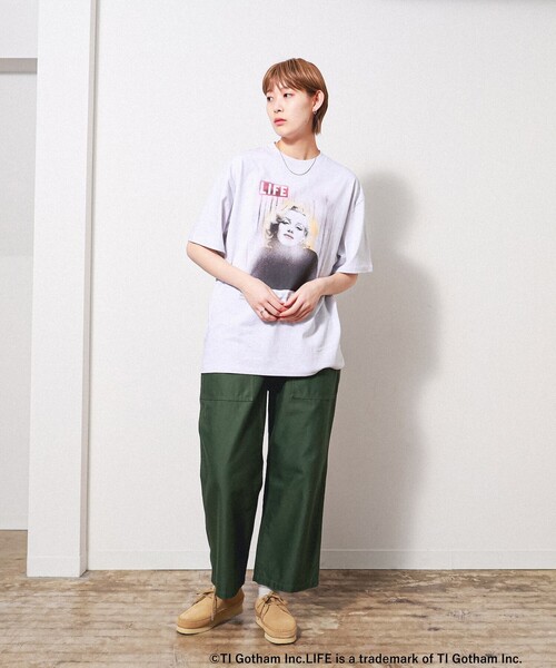LIFE（ライフ）の「LIFE / Marilyn Monroe T-shirt 23SS（Tシャツ/カットソー・メンズ・ライトグレー・SMALL/MEDIUM/LARGE/X-LARGE）」の7枚目の写真