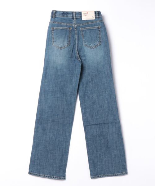 DONOBAN（ドノバン）の「美脚ストレートデニム（デニムパンツ・レディース・ブルー/ライトブルー・S/M）」の16枚目の写真