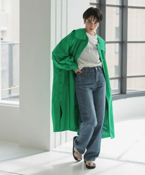 DONOBAN（ドノバン）の「美脚ストレートデニム（デニムパンツ・レディース・ブルー/ライトブルー・S/M）」の10枚目の写真