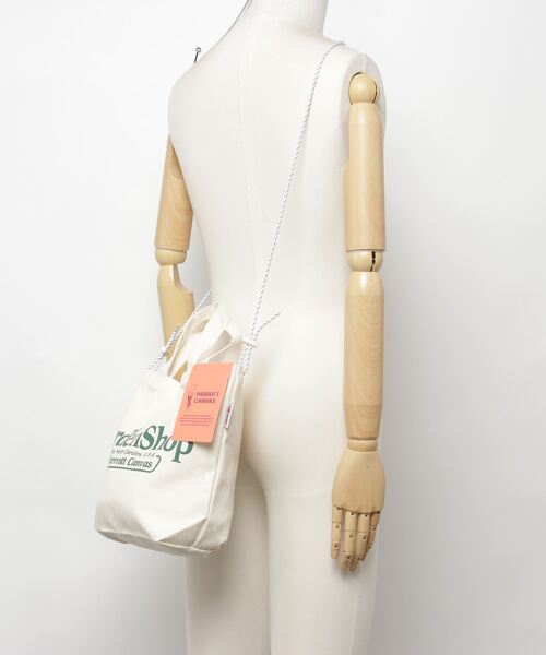 PARROTT CANVAS(パロットキャンバス)の「PARROTTCANVAS/パロットキャンバス Gardenshop Logo Mini Bag(ショルダーバッグ・レディース・オフホワイト・FREE)」の7枚目の写真