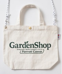 PARROTT CANVAS（パロットキャンバス）の「PARROTTCANVAS/パロットキャンバス　Gardenshop Logo Mini Bag（ショルダーバッグ）」