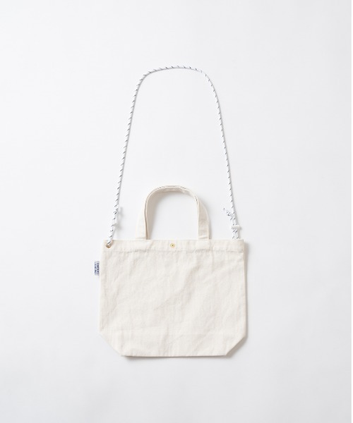 PARROTT CANVAS(パロットキャンバス)の「PARROTTCANVAS/パロットキャンバス Gardenshop Logo Mini Bag(ショルダーバッグ・レディース・オフホワイト・FREE)」の3枚目の写真