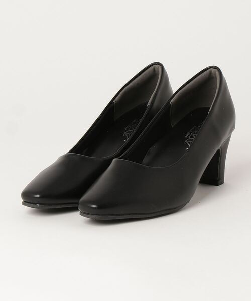 AAA+Feminine（サンエープラスフェミニン）の「AAA+Feminine ふわふわインソール パンプス（パンプス・レディース・ブラック系2/ブラック/ブラック系1/ブラック系・38/40/41/37/39/42/35/34/36）」の6枚目の写真