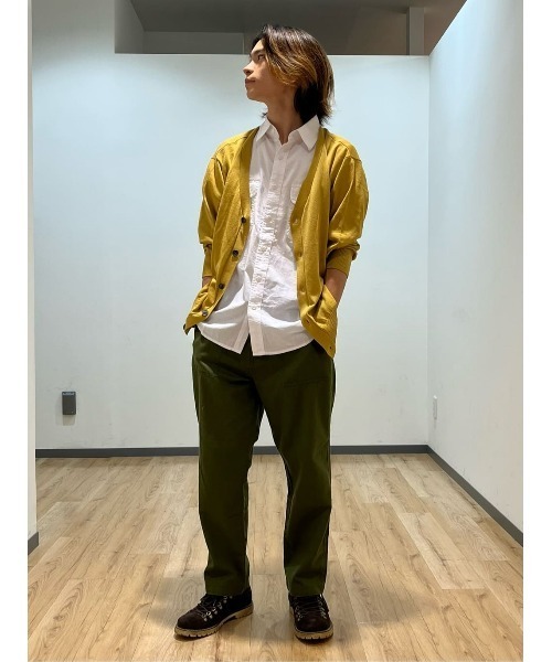 BACK NUMBER(バックナンバー)の「BACK NUMBER(バックナンバー)サラサラDRYカーディガン(カーディガン/ボレロ・メンズ・ブラック/ブルー/イエロー/ネイビー×ホワイト/ホワイト×ネイビー・S/M/L/XL)」の14枚目の写真
