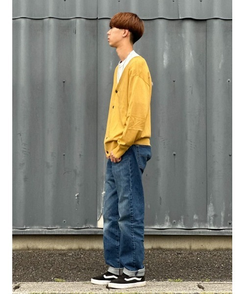 BACK NUMBER(バックナンバー)の「BACK NUMBER(バックナンバー)サラサラDRYカーディガン(カーディガン/ボレロ・メンズ・ブラック/ブルー/イエロー/ネイビー×ホワイト/ホワイト×ネイビー・S/M/L/XL)」の11枚目の写真