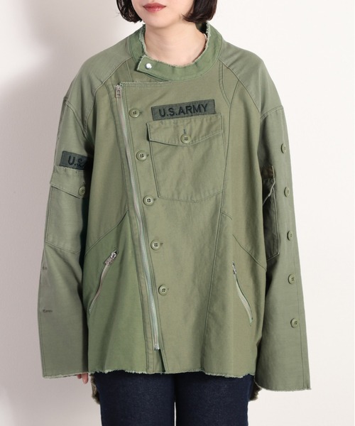 cepo（セポ）の「リメイクライク M65ミリタリージャケット