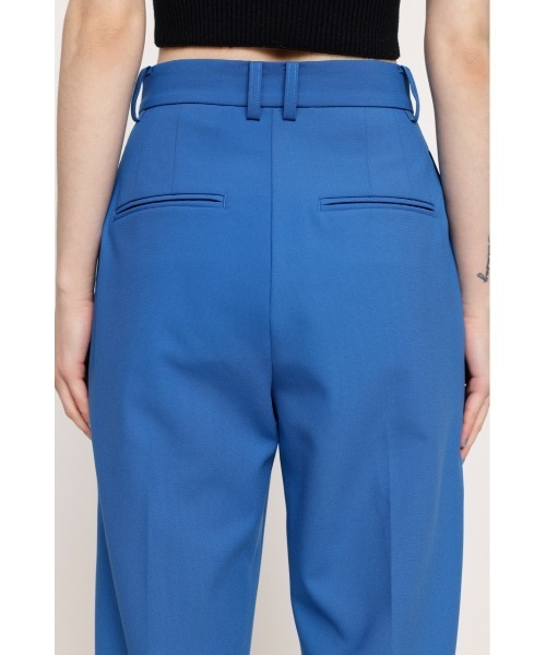 SLY（スライ）の「HW STRAIGHT PT ハイウエスト ストレートパンツ EASY CARE 簡単お手入れ イージーケア（スラックス・レディース・ブラック/ブルー/ホワイト・2/1）」の21枚目の写真