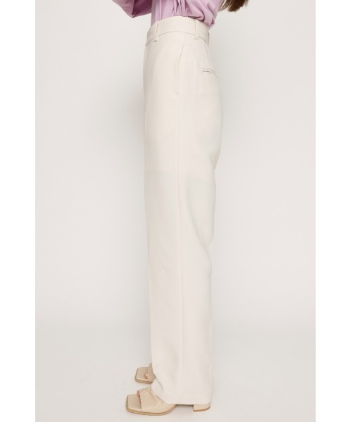 SLY（スライ）の「HW STRAIGHT PT ハイウエスト ストレートパンツ EASY CARE 簡単お手入れ イージーケア（スラックス・レディース・ブラック/ブルー/ホワイト・2/1）」の8枚目の写真