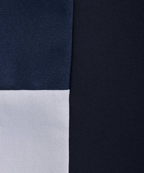 ANPAS(アンパス)の「Ponte & Amunzen Fabric Oversized Material Mix T-Shirt/ポンチ&梨地 ビッグシルエット 異素材ミックス Tシャツ(Tシャツ/カットソー・メンズ・ベージュ系その他/ブルー系その他/ホワイト系その他・LL/M/L)」の20枚目の写真
