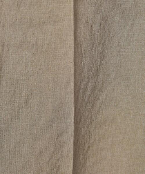 UNITED ARROWS（ユナイテッドアローズ）の「リネンライク ノープリーツパンツ COZY -ウォッシャブル・ストレッチ-（スラックス・メンズ・ベージュ/ロイヤルブルー・S/M/L/XL）」の15枚目の写真