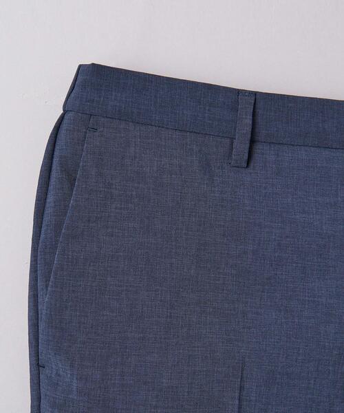 UNITED ARROWS（ユナイテッドアローズ）の「リネンライク ノープリーツパンツ COZY -ウォッシャブル・ストレッチ-（スラックス・メンズ・ベージュ/ロイヤルブルー・S/M/L/XL）」の11枚目の写真