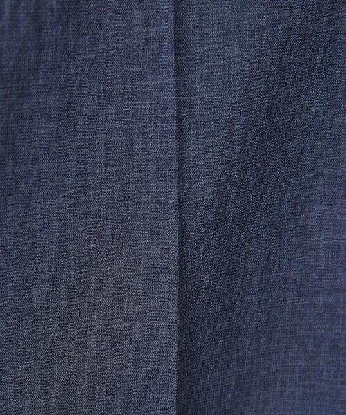 UNITED ARROWS（ユナイテッドアローズ）の「リネンライク ノープリーツパンツ COZY -ウォッシャブル・ストレッチ-（スラックス・メンズ・ベージュ/ロイヤルブルー・S/M/L/XL）」の9枚目の写真