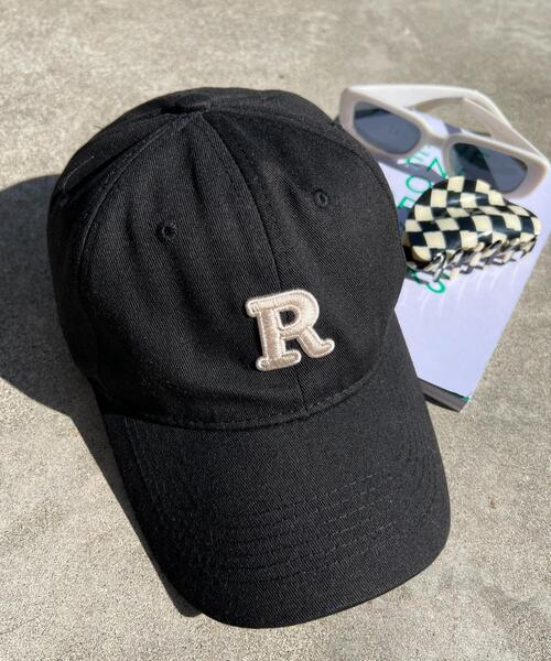 WC（ダブル シー）の「Rワンポイントキャップ（キャップ・レディース・ピンク/ブラック/アイボリー・FREE）」の20枚目の写真
