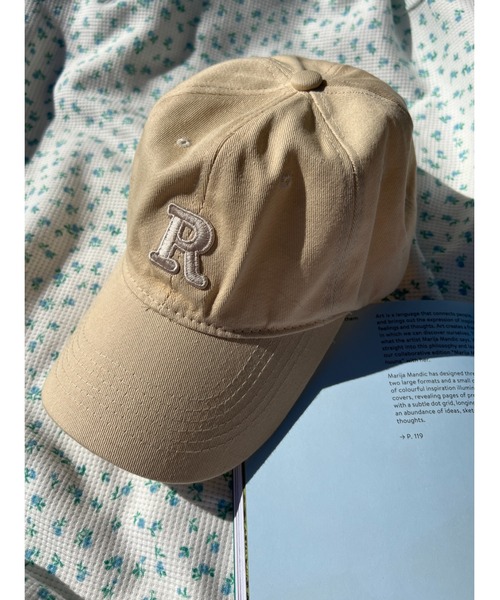 WC（ダブル シー）の「Rワンポイントキャップ（キャップ・レディース・ピンク/ブラック/アイボリー・FREE）」の10枚目の写真