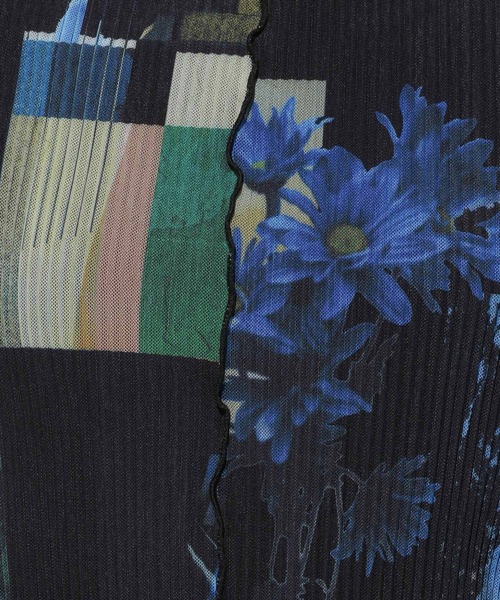 HARE（ハレ）の「フォトコラージュプリーツT(HARE)（Tシャツ/カットソー・レディース・ホワイト/ブラック・FREE）」の16枚目の写真