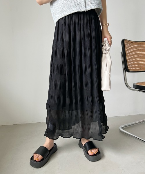 CLEA（クレア）の「スクエアトゥ厚底サンダル（サンダル・レディース・アイボリー/ブラック・24.5cm/23.5cm）」の12枚目の写真