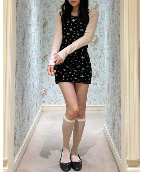 epine(エピヌ)の「EPINE PARIS mellow crroped cardigan(Tシャツ/カットソー・レディース・ピンク/ベージュ/ホワイト・FREE)」の19枚目の写真