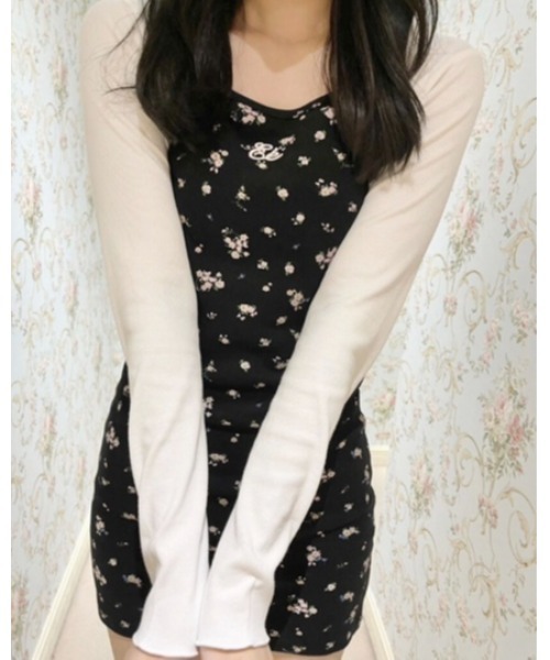 epine(エピヌ)の「EPINE PARIS mellow crroped cardigan(Tシャツ/カットソー・レディース・ピンク/ベージュ/ホワイト・FREE)」の9枚目の写真