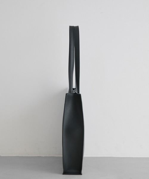 JUNRED（ジュンレッド）の「シンセティックレザーコンビトートバッグ（トートバッグ・メンズ・シルバー/ブラック/ネイビー・FREE）」の7枚目の写真