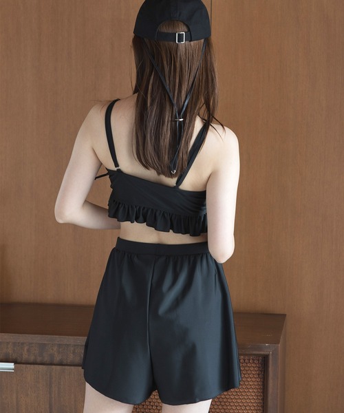 Dita Muaj.（ディータムアージュ）の「レースアップビキニ 3点セット（水着・レディース・ブラック/アイボリー・L/XL/M）」の14枚目の写真