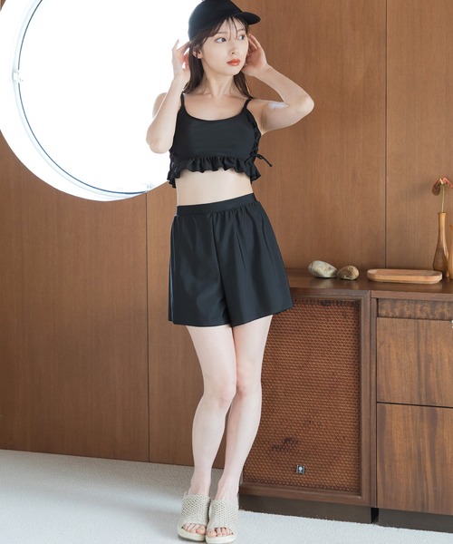 Dita Muaj.（ディータムアージュ）の「レースアップビキニ 3点セット（水着・レディース・ブラック/アイボリー・L/XL/M）」の15枚目の写真