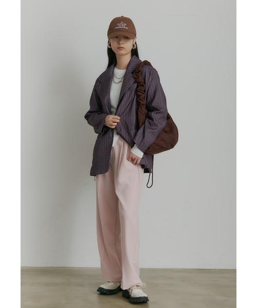 全骨格対応！こなれ感と色気を両立。ハイウエストリボン