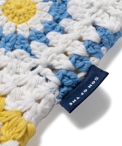 SON OF THE CHEESE/サノバチーズ】Flower Knit Hat