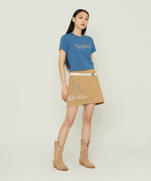 TARGETTO(ターゲット)の「【TARGETTO 】ベーシック スリム Tシャツ / BASIC SLIM TEE SHIRT(Tシャツ/カットソー・レディース・ブルー/ブラック/ホワイト・FREE)」の19枚目の写真