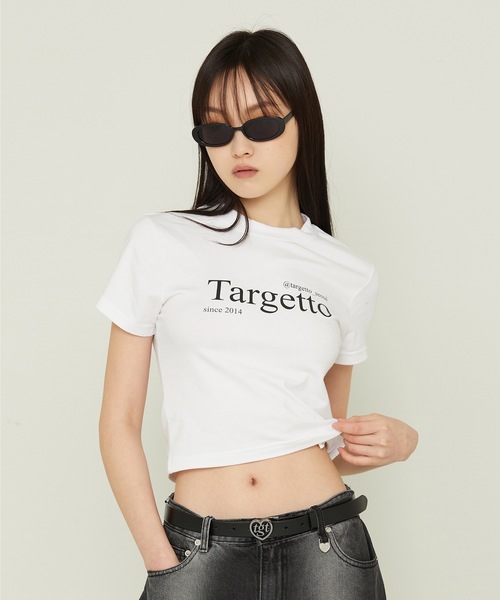 TARGETTO(ターゲット)の「【TARGETTO 】ベーシック スリム Tシャツ / BASIC SLIM TEE SHIRT(Tシャツ/カットソー・レディース・ブルー/ブラック/ホワイト・FREE)」の20枚目の写真