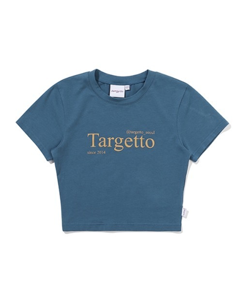 TARGETTO(ターゲット)の「【TARGETTO 】ベーシック スリム Tシャツ / BASIC SLIM TEE SHIRT(Tシャツ/カットソー・レディース・ブルー/ブラック/ホワイト・FREE)」の7枚目の写真