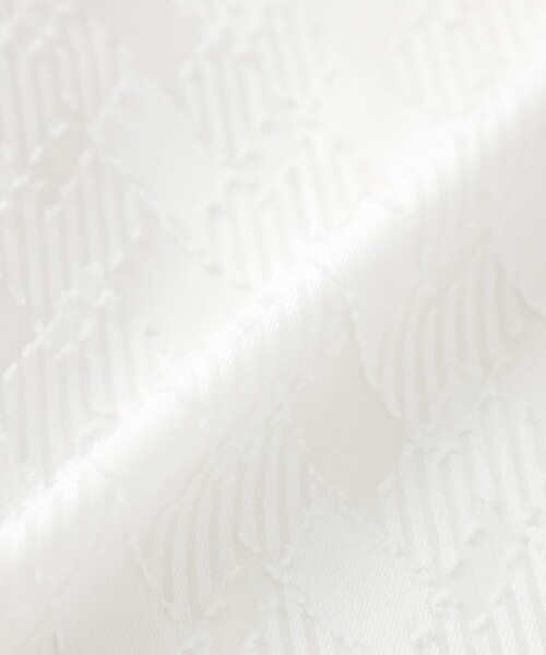 LOVELESS（ラブレス）の「シアージャカードドレス（ワンピース・レディース・ブルー/オフホワイト/ブラック・34/36）」の13枚目の写真