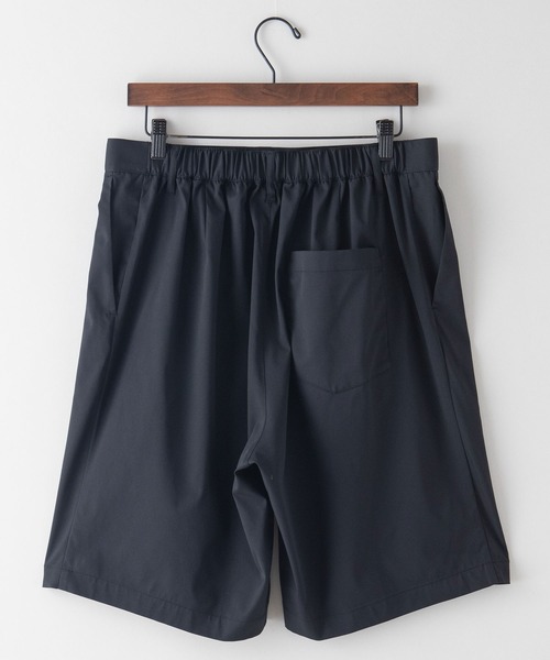 UNIIT(ユニット)の「【UNIIT/ユニット】 ポリエステルツイル ワイドシルエット ショートパンツ セットアップ対応可能アイテム イージーケア 吸水速乾(その他パンツ・メンズ・ブルー系その他/ブラック・MEDIUM/LARGE)」の11枚目の写真