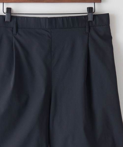 UNIIT(ユニット)の「【UNIIT/ユニット】 ポリエステルツイル ワイドシルエット ショートパンツ セットアップ対応可能アイテム イージーケア 吸水速乾(その他パンツ・メンズ・ブルー系その他/ブラック・MEDIUM/LARGE)」の12枚目の写真