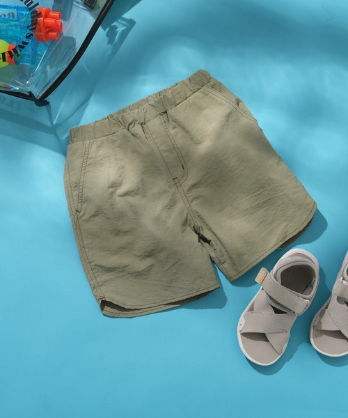 CIAOPANIC TYPY（チャオパニックティピー）の「【KIDS】配色ステッチスイムショーツ（水着・キッズ・ブラック/カーキ・S/L/XXL）」の14枚目の写真