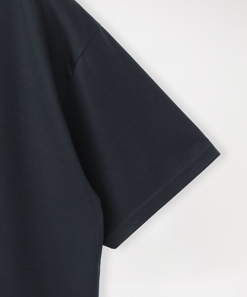 LOVELESS（ラブレス）の「【Safari12月号掲載】ハイゲージスムース Tシャツ（Tシャツ/カットソー・メンズ・ブラック/オフホワイト/ダークネイビー・S/M/L/XL）」の6枚目の写真