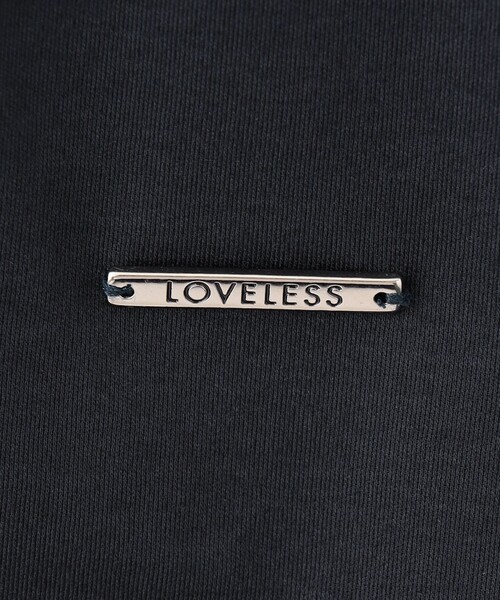LOVELESS（ラブレス）の「【Safari12月号掲載】ハイゲージスムース Tシャツ（Tシャツ/カットソー・メンズ・ブラック/オフホワイト/ダークネイビー・S/M/L/XL）」の8枚目の写真