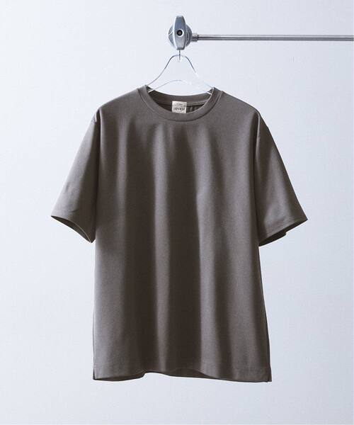 417 EDIFICE（フォーワンセブンエディフィス）の「《再入荷》【Made in Japan】コンパクトポンチ S/S クルーネック（Tシャツ/カットソー・メンズ・ブラック系その他/グレー/ブラック/カーキ/スカイブルー/ホワイト/ブルー系その他・SMALL/MEDIUM/LARGE/X-LARGE）」の3枚目の写真