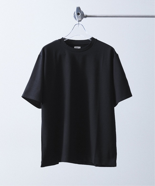 417 EDIFICE（フォーワンセブンエディフィス）の「《再入荷》【Made in Japan】コンパクトポンチ S/S クルーネック（Tシャツ/カットソー・メンズ・ブラック系その他/グレー/ブラック/カーキ/スカイブルー/ホワイト/ブルー系その他・SMALL/MEDIUM/LARGE/X-LARGE）」の2枚目の写真