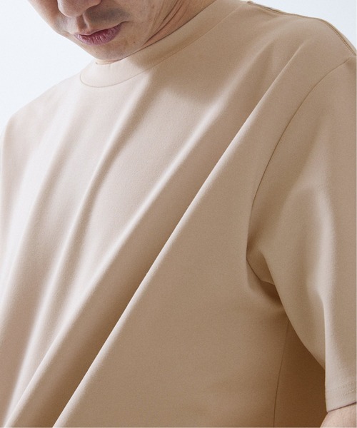417 EDIFICE（フォーワンセブンエディフィス）の「《再入荷》【Made in Japan】コンパクトポンチ S/S クルーネック（Tシャツ/カットソー・メンズ・ブラック系その他/グレー/ブラック/カーキ/スカイブルー/ホワイト/ブルー系その他・SMALL/MEDIUM/LARGE/X-LARGE）」の22枚目の写真