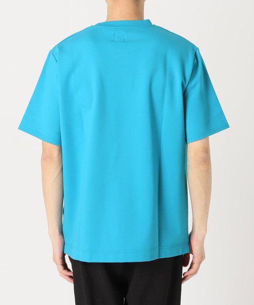 417 EDIFICE（フォーワンセブンエディフィス）の「《再入荷》【Made in Japan】コンパクトポンチ S/S クルーネック（Tシャツ/カットソー・メンズ・ブラック系その他/グレー/ブラック/カーキ/スカイブルー/ホワイト/ブルー系その他・SMALL/MEDIUM/LARGE/X-LARGE）」の18枚目の写真