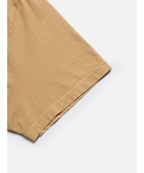 Nudie Jeans（ヌーディージーンズ）の「Roy Every Mountain Tシャツ（Tシャツ/カットソー・メンズ・ホワイト/ブラウン・LARGE/MEDIUM/X-SMALL/SMALL）」の14枚目の写真