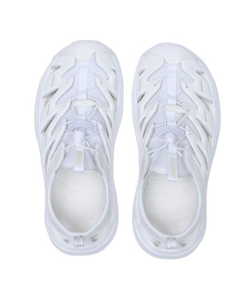 HOKA（ホカ）の「HOPARA　1123112-WHWH（サンダル・メンズ・ホワイト・27.0cm/28.0cm/26.0cm/29.0cm/25.0cm/24.0cm/23.0cm/27.5cm/26.5cm/24.5cm/23.5cm/25.5cm）」の4枚目の写真